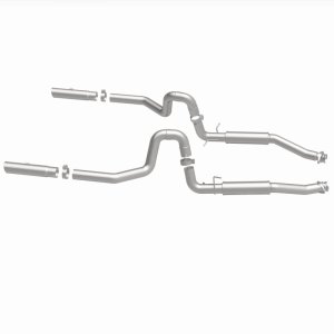 Ford Mustang Mach 1 Performance Exhaust - Rear - Magnaflow - Cat Back, Dual Split Rear Exit, Competition Series - `99-`04