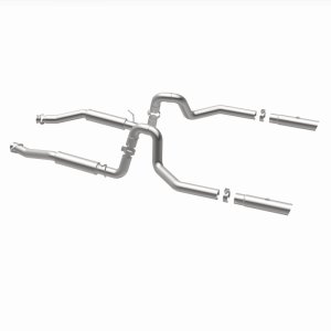 Ford Mustang Mach 1 Performance Exhaust - Rear - Magnaflow - Cat Back, Dual Split Rear Exit, Competition Series - `99-`04