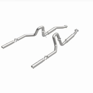 Ford Mustang Mach 1 Performance Exhaust - Rear - Magnaflow - Cat Back, Dual Split Rear Exit, Competition Series - `99-`04