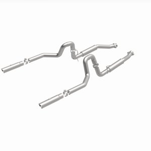 Ford Mustang Mach 1 Performance Exhaust - Rear - Magnaflow - Cat Back, Dual Split Rear Exit, Competition Series - `99-`04