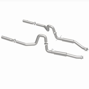 Ford Mustang Mach 1 Performance Exhaust - Rear - Magnaflow - Cat Back, Dual Split Rear Exit, Competition Series - `99-`04