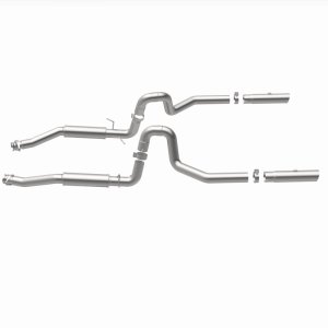 Ford Mustang Mach 1 Performance Exhaust - Rear - Magnaflow - Cat Back, Dual Split Rear Exit, Competition Series - `99-`04