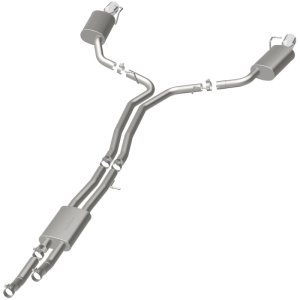 Ford Flex Performance Exhaust - Dual Split Rear Exit - Magnaflow - Street Series Cat-Back - `10-`19