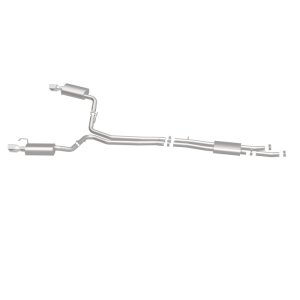 Ford Flex Performance Exhaust - Dual Split Rear Exit - Magnaflow - Street Series Cat-Back - `10-`19