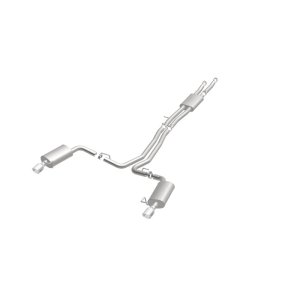 Ford Flex Performance Exhaust - Dual Split Rear Exit - Magnaflow - Street Series Cat-Back - `10-`19