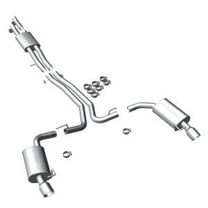 Ford Flex Performance Exhaust - Dual Split Rear Exit - Magnaflow - Street Series Cat-Back - `10-`19
