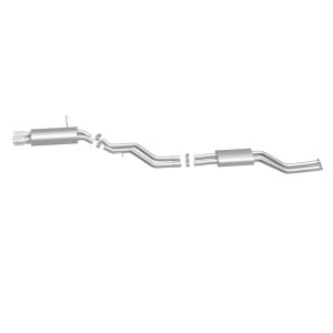 BMW Z3 Performance Exhaust - Rear - Magnaflow - Cat Back, Touring Series - Polished - `01-`02