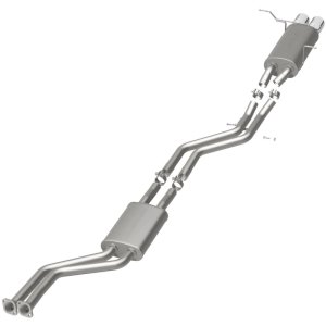 BMW Z3 Performance Exhaust - Rear - Magnaflow - Cat Back, Touring Series - Polished - `01-`02