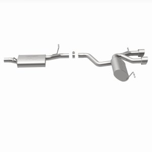 Volkswagen R32 Performance Exhaust - Rear - Magnaflow - Sport Series Cat-Back - Polished - 2008 Volkswagen R32 Performance Exhaust - Rear - Magnaflow - Sport Series Cat-Back - Polished - 2008