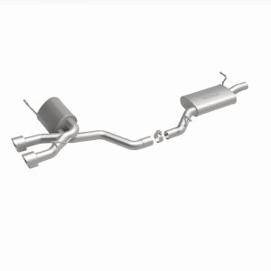 Volkswagen R32 Performance Exhaust - Rear - Magnaflow - Sport Series Cat-Back - Polished - 2008 Volkswagen R32 Performance Exhaust - Rear - Magnaflow - Sport Series Cat-Back - Polished - 2008