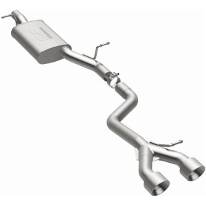 Volkswagen R32 Performance Exhaust - Rear - Magnaflow - Sport Series Cat-Back - Polished - 2008 Volkswagen R32 Performance Exhaust - Rear - Magnaflow - Sport Series Cat-Back - Polished - 2008