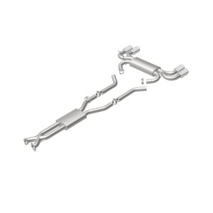 Hyundai Genesis Coupe Performance Exhaust - Rear - Magnaflow - Cat Back - `10-`16