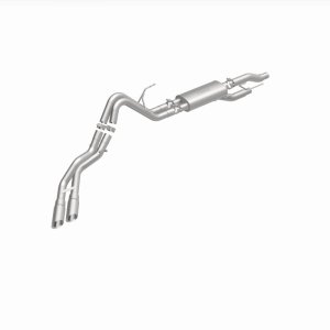 Ford F-150 Performance Exhaust - Dual Same Side Behind Passenger Rear Tire - Magnaflow - Street Series Cat Back - 2009 Ford F-150 Performance Exhaust - Dual Same Side Behind Passenger Rear Tire - Magnaflow - Street Series Cat Back - 2009