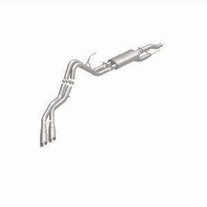 Ford F-150 Performance Exhaust - Dual Same Side Behind Passenger Rear Tire - Magnaflow - Street Series Cat Back - 2009 Ford F-150 Performance Exhaust - Dual Same Side Behind Passenger Rear Tire - Magnaflow - Street Series Cat Back - 2009