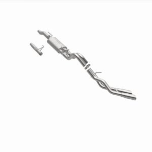 Ford F-150 Performance Exhaust - Dual Same Side Behind Passenger Rear Tire - Magnaflow - Street Series Cat Back - 2009 Ford F-150 Performance Exhaust - Dual Same Side Behind Passenger Rear Tire - Magnaflow - Street Series Cat Back - 2009