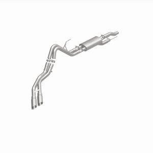 Ford F-150 Performance Exhaust - Dual Same Side Behind Passenger Rear Tire - Magnaflow - Street Series Cat Back - 2009 Ford F-150 Performance Exhaust - Dual Same Side Behind Passenger Rear Tire - Magnaflow - Street Series Cat Back - 2009