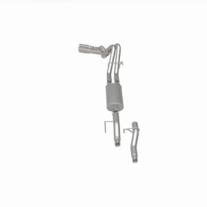 Ford F-150 Performance Exhaust - Dual Same Side Behind Passenger Rear Tire - Magnaflow - Street Series Cat Back - 2009 Ford F-150 Performance Exhaust - Dual Same Side Behind Passenger Rear Tire - Magnaflow - Street Series Cat Back - 2009