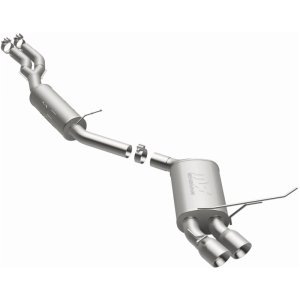 BMW 1 Series Performance Exhaust - Rear - Magnaflow - Touring Series Cat-Back - Polished - `08-`13