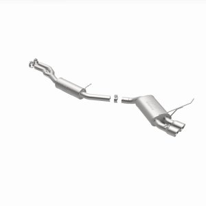 BMW 1 Series Performance Exhaust - Rear - Magnaflow - Touring Series Cat-Back - Polished - `08-`13