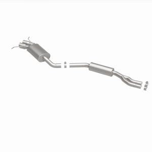 BMW 1 Series Performance Exhaust - Rear - Magnaflow - Touring Series Cat-Back - Polished - `08-`13