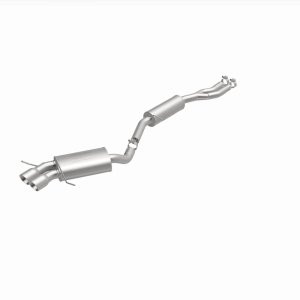 BMW 1 Series Performance Exhaust - Rear - Magnaflow - Touring Series Cat-Back - Polished - `08-`13