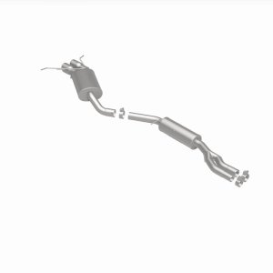 BMW 1 Series Performance Exhaust - Rear - Magnaflow - Touring Series Cat-Back - Polished - `08-`13