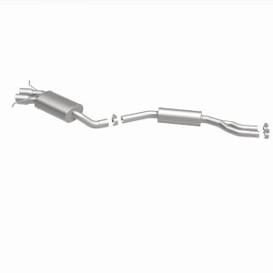 BMW 1 Series Performance Exhaust - Rear - Magnaflow - Touring Series Cat-Back - Polished - `08-`13