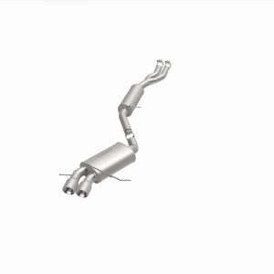 BMW 1 Series Performance Exhaust - Rear - Magnaflow - Touring Series Cat-Back - Polished - `08-`13