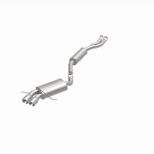 BMW 1 Series Performance Exhaust - Rear - Magnaflow - Touring Series Cat-Back - Polished - `08-`13