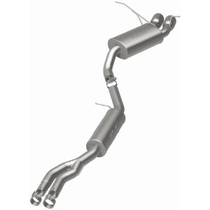 BMW 1 Series Performance Exhaust - Rear - Magnaflow - Touring Series Cat-Back - Polished - `08-`13