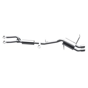 BMW 3 Series Performance Exhaust - Driver Side Rear - Magnaflow - Touring Series Cat Back - Polished - `06-`11
