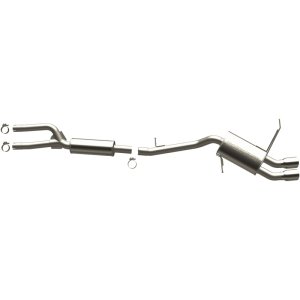 BMW 3 Series Performance Exhaust - Driver Side Rear - Magnaflow - Touring Series Cat Back - Polished - `06-`11