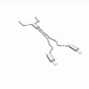 BMW 6 Series Performance Exhaust - Rear - Magnaflow - Touring Cat Back - Polished - `04-`10