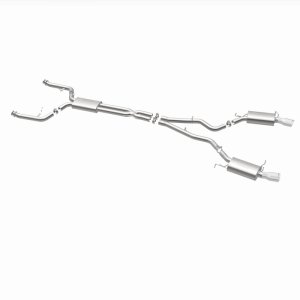 BMW 6 Series Performance Exhaust - Rear - Magnaflow - Touring Cat Back - Polished - `04-`10