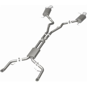BMW 6 Series Performance Exhaust - Rear - Magnaflow - Touring Cat Back - Polished - `04-`10