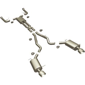 BMW 6 Series Performance Exhaust - Rear - Magnaflow - Touring Cat Back - Polished - `04-`10