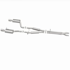 Audi S4 Performance Exhaust - Rear - Magnaflow - Cat Back Sport Series - Polished - `04-`06