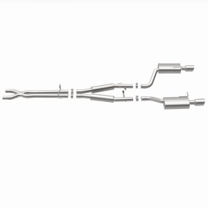 Audi S4 Performance Exhaust - Rear - Magnaflow - Cat Back Sport Series - Polished - `04-`06