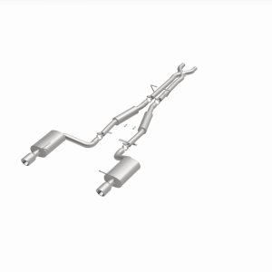 Audi S4 Performance Exhaust - Rear - Magnaflow - Cat Back Sport Series - Polished - `04-`06