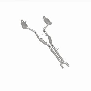 Audi S4 Performance Exhaust - Rear - Magnaflow - Cat Back Sport Series - Polished - `04-`06