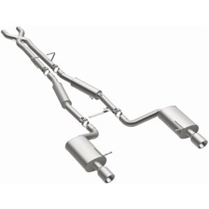 Audi S4 Performance Exhaust - Rear - Magnaflow - Cat Back Sport Series - Polished - `04-`06