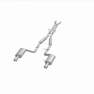 Audi S4 Performance Exhaust - Rear - Magnaflow - Cat Back Sport Series - Polished - `04-`06