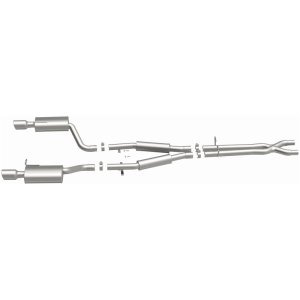 Audi S4 Performance Exhaust - Rear - Magnaflow - Cat Back Sport Series - Polished - `04-`06