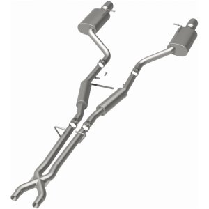 Audi S4 Performance Exhaust - Rear - Magnaflow - Cat Back Sport Series - Polished - `04-`06
