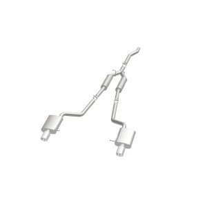 Audi A4 Quattro Performance Exhaust - Dual Rear Exit - Magnaflow - Cat Back - Polished - `02-`08