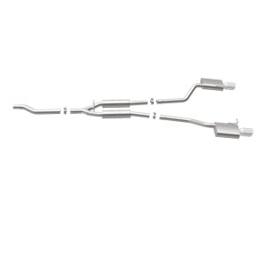 Audi A4 Quattro Performance Exhaust - Dual Rear Exit - Magnaflow - Cat Back - Polished - `02-`08