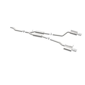 Audi A4 Quattro Performance Exhaust - Dual Rear Exit - Magnaflow - Cat Back - Polished - `02-`08