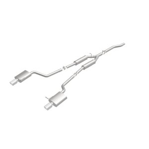 Audi A4 Quattro Performance Exhaust - Dual Rear Exit - Magnaflow - Cat Back - Polished - `02-`08