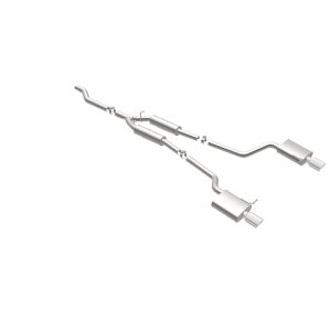 Audi A4 Quattro Performance Exhaust - Dual Rear Exit - Magnaflow - Cat Back - Polished - `02-`08