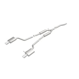 Audi A4 Quattro Performance Exhaust - Dual Rear Exit - Magnaflow - Cat Back - Polished - `02-`08